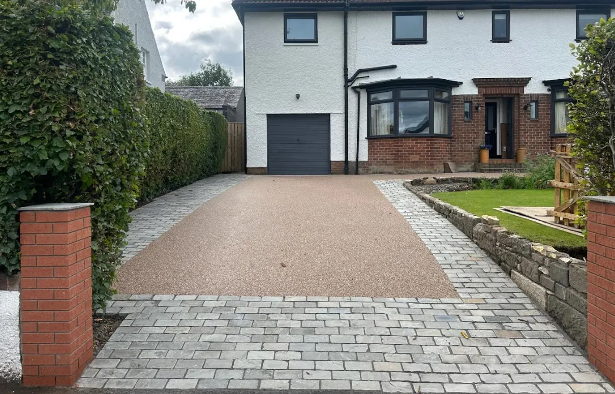 Driveway and patio project completed in Haslemere, Surrey — project 6
