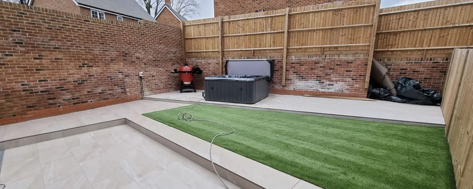 Driveway and patio project completed in Haslemere, Surrey — project 9
