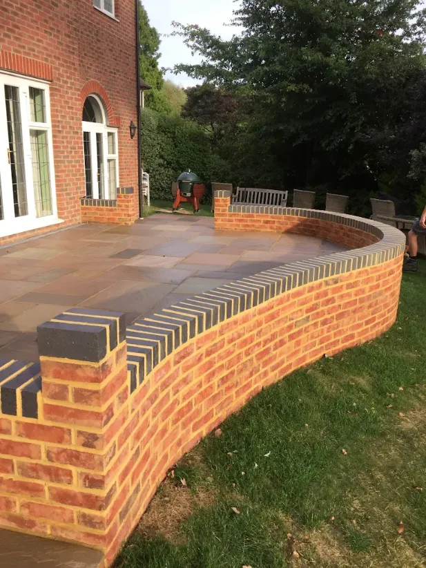 Brickwork & Landscaping installed in Haslemere