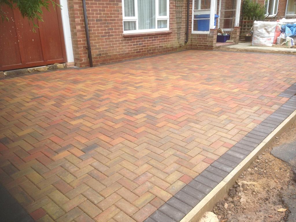 Block paving driveway project in Haslemere, Surrey — project 7