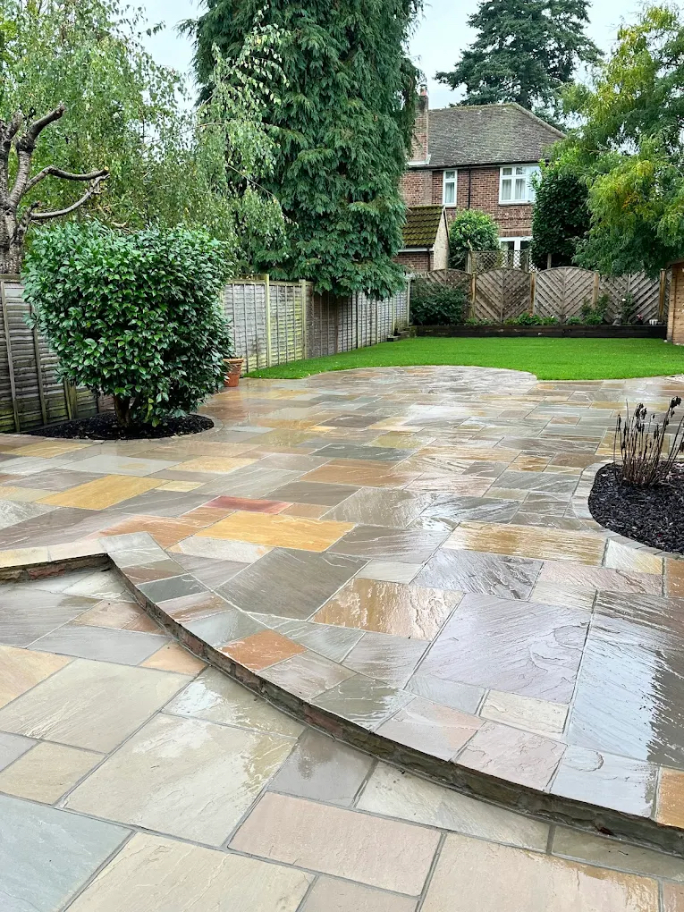Patios installed in Haslemere