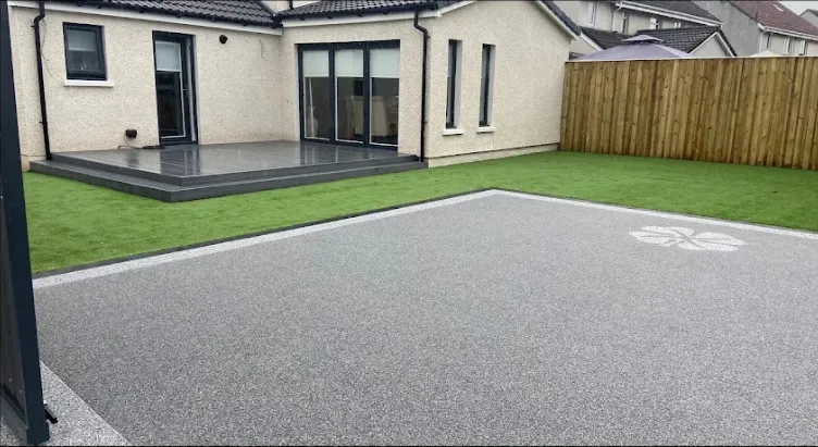 Resin bound patio project in Haslemere, Surrey — project 5